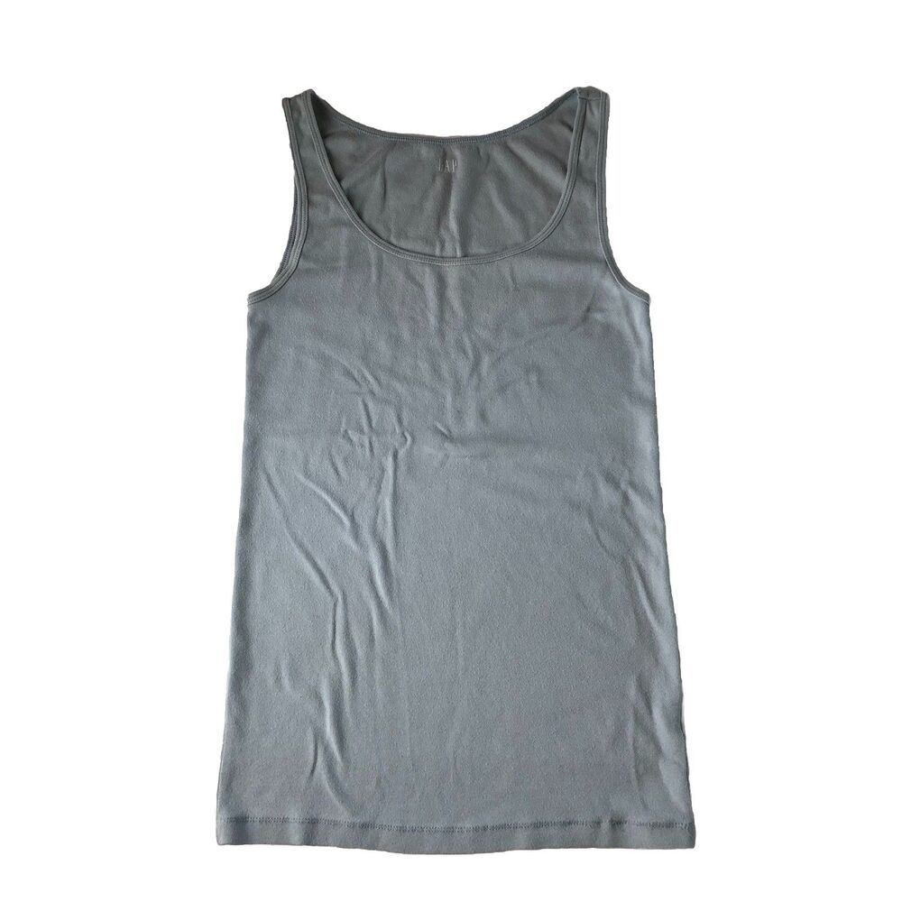 Gap Women’s The Modern Tank Light Blue Tag Size Small